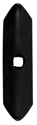 Vomere reversibile dritto 40x5x135mm per molla rompitraccia