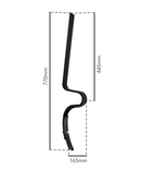 Molla rompitraccia per vibrocoltivatori 40x10mm con vomerina