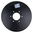 Disco piano liscio Ø 450mm sp.6mm con fori cilindrici