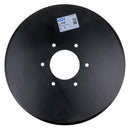 Disco piano liscio Ø 450mm sp.6mm con fori cilindrici