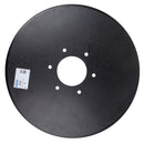 Disco piano liscio Ø 500mm sp.6mm con fori cilindrici