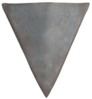 Vomerina a saldare larghezza 270mm e lato obliquo 310mm