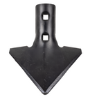 Vomere lancio piatto 150X6/45 per molle per vibrocoltivatori