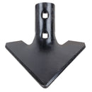 Vomere lancia piatto 175x6/45 per molle per vibrocoltivatori