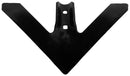 Vomere Ama lancia piatto 250x6mm e interasse con fori da 45mm