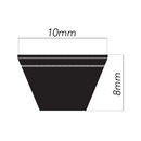 Cinghia trapezoidale AVX10 sle 835mm compatibile Same 2.4119.146.0/10