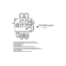 Distributore Walvoil SD5 a 3 leve doppio effetto e doppio effetto flottante - 40L