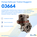 Pompa nafta a membrana adattabile Ruggerini 652.12