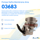 Pompa nafta a membrana adattabile VM 1.518.0015A