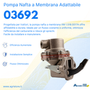 Pompa nafta a membrana adattabile VM 1.518.0017A