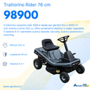 Trattorino Rider MRS 145-76