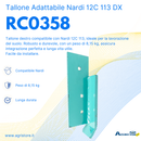 Tallone adattabile Nardi 12C 113 dx