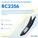 Punta per ancora 60x25 adattabile Deltaflex