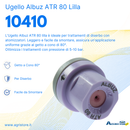Ugello Albuz ATR 80 lilla confezione da 3 pezzi