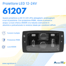 Proiettore a LED compatibile con Fiat, Case-IH, ..