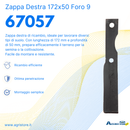Zappa dx L 172,H 50,foro 9