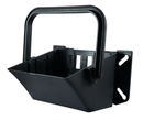 Porta cuneo ferma ruota con raggio 460mm nero