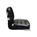 Sedile in ecopelle con guide pesanti e microswitch Ama