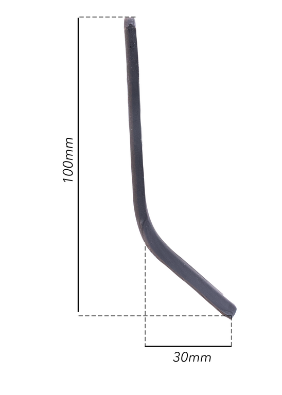 Coltello per trincia a Y altezza 30mm lunghezza 100mm adattabile Orec Confezione da 3pz (4)