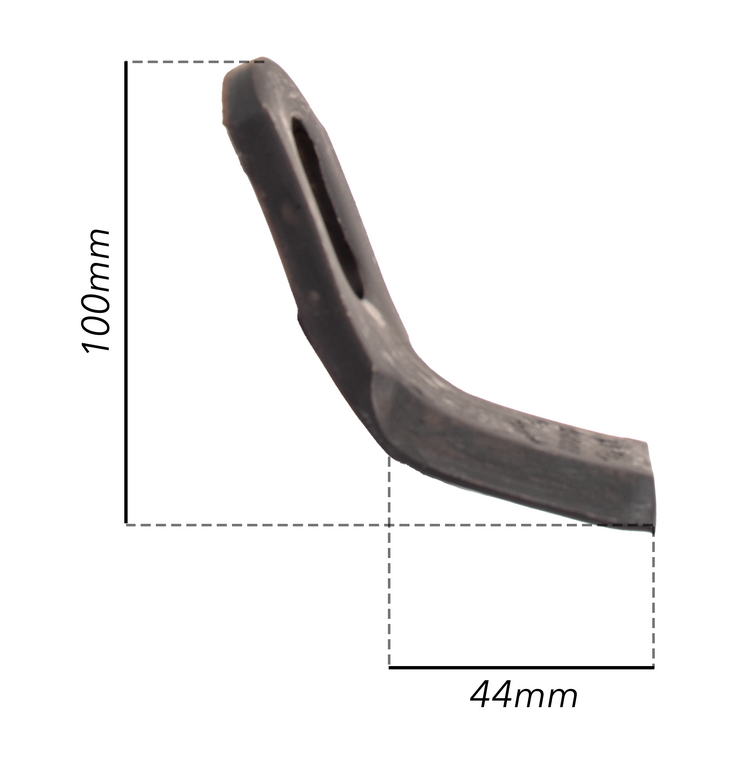 Coltello per trincia lunghezza 100mm larghezza 44mm Confezione da 2pz (4)