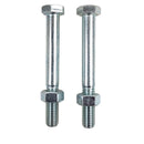 Bullone esagonale M12x100 per staffe confezione da 25 pezzi