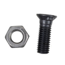 Bullone M10x30 con nasello testa piccola confezione da 25 pezzi