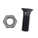 Bullone M10x30 con nasello testa piccola confezione da 25 pezzi