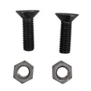 Bullone M12x35 con nasello testa grande confezione da 25 pezzi