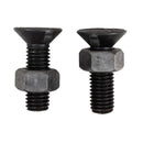 Bullone M12x35 con nasello testa grande confezione da 25 pezzi