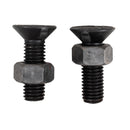 Bullone M12x35 con nasello testa grande confezione da 25 pezzi