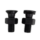 Bullone M12x35 con nasello testa piccola confezione da 25 pezzi