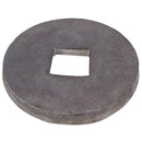 Flangia 145X15 foro quadro 41mm concava