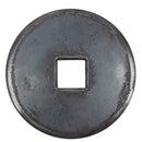 Flangia 145X12 foro quadro 31mm concava