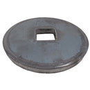 Flangia 145X12 foro quadro 31mm concava