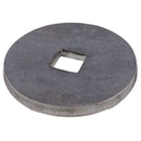 Flangia 145X12 foro quadro 31mm concava