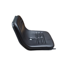 Sedile in ecopelle nero con monosocca esterna seatindustries