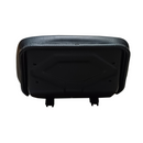Sedile in ecopelle nero con monosocca esterna seatindustries