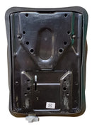 Sedile in ecopelle nera seatindustries con suspensione meccanica