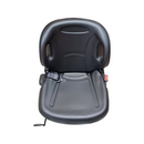 Sedile in ecopelle nero per carrelli elevatori seatindustries