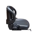 Sedile in ecopelle nero per carrelli elevatori seatindustries