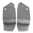 Zappe squadro Ama 80x7mm adattabili Celli e Kverneland in scatola da 20 pezzi