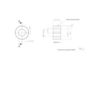 Volante C/6 a calice da 435mm con cono Danfoss 1