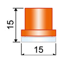 UGELLO A CONO HCI40 GRIGIO confezione da 10 pezzi