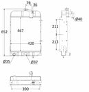 Radiatore adattabile Fiat 576975