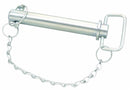 Spina attacco ø 28mm da 165mm con coppiglia confezione da 5 pezzi