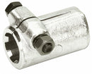 Bussola scanalata con bullone e profilo interno 1"3/4 con 6 scanalature e lunghezza 100mm