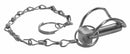 Spina scatto ø14x67mm con catena confezione da 10 pezzi