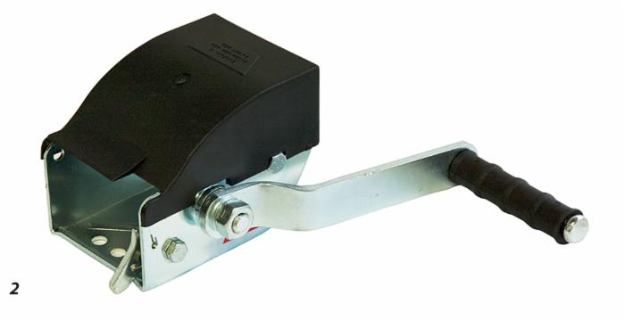 Argano per trazione senza freno portata 550kg