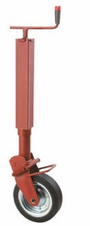 Servotimone con ruota d'appoggio a molla in gomma e ribaltamento semiautomatico Simol portata 800kg