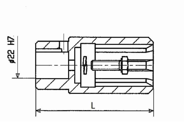 Bussola scanalata femmina 1"3/8" Z6